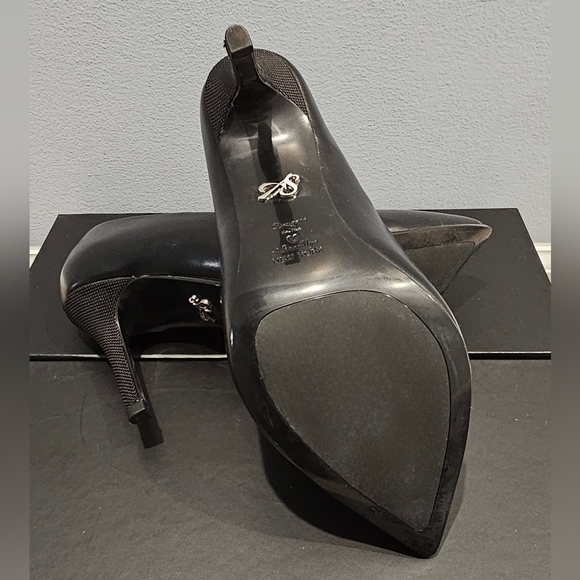 *BRAND NEW* Antonia Saint NY Victoria 2.0 Custom Fit High Heel Black Pointed Toe - Picture 8 of 10